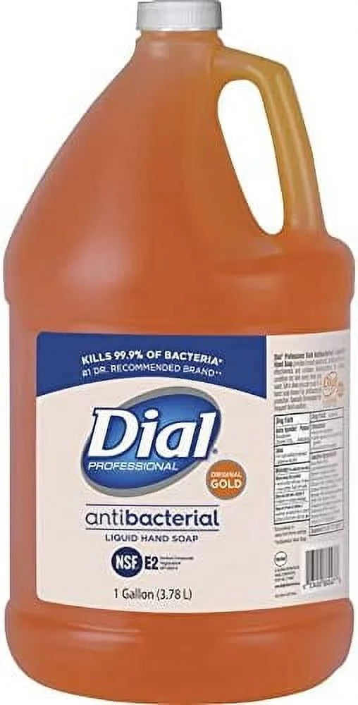 Refill Dial 1 Antibacterial Gallon Liquid Gold Hand Professional Soap, Bottle