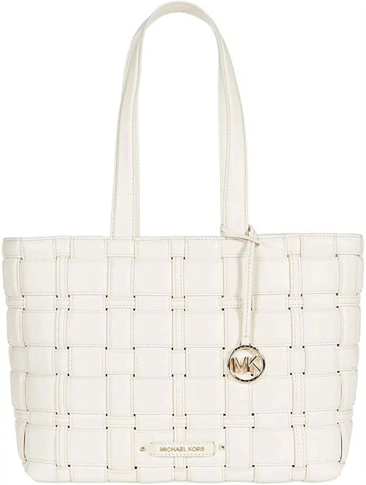 Tote Light Kors East/West Medium Cream Michael Ivy