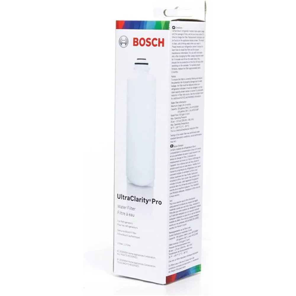BORPLFTR50,BORPLFTR55, Replacement/Compatible,4 Water 11032531 RA450022, Pack Bosch REPLFLTR55, Filter, Pro UltraClarity