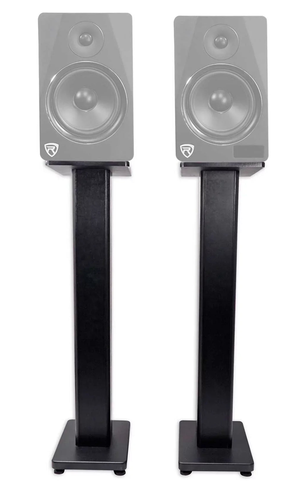 Amplifier BLUAMP Bookshelf 6.5" w/ Bluetooth+(4) 150 Speakers+Stands Rockville