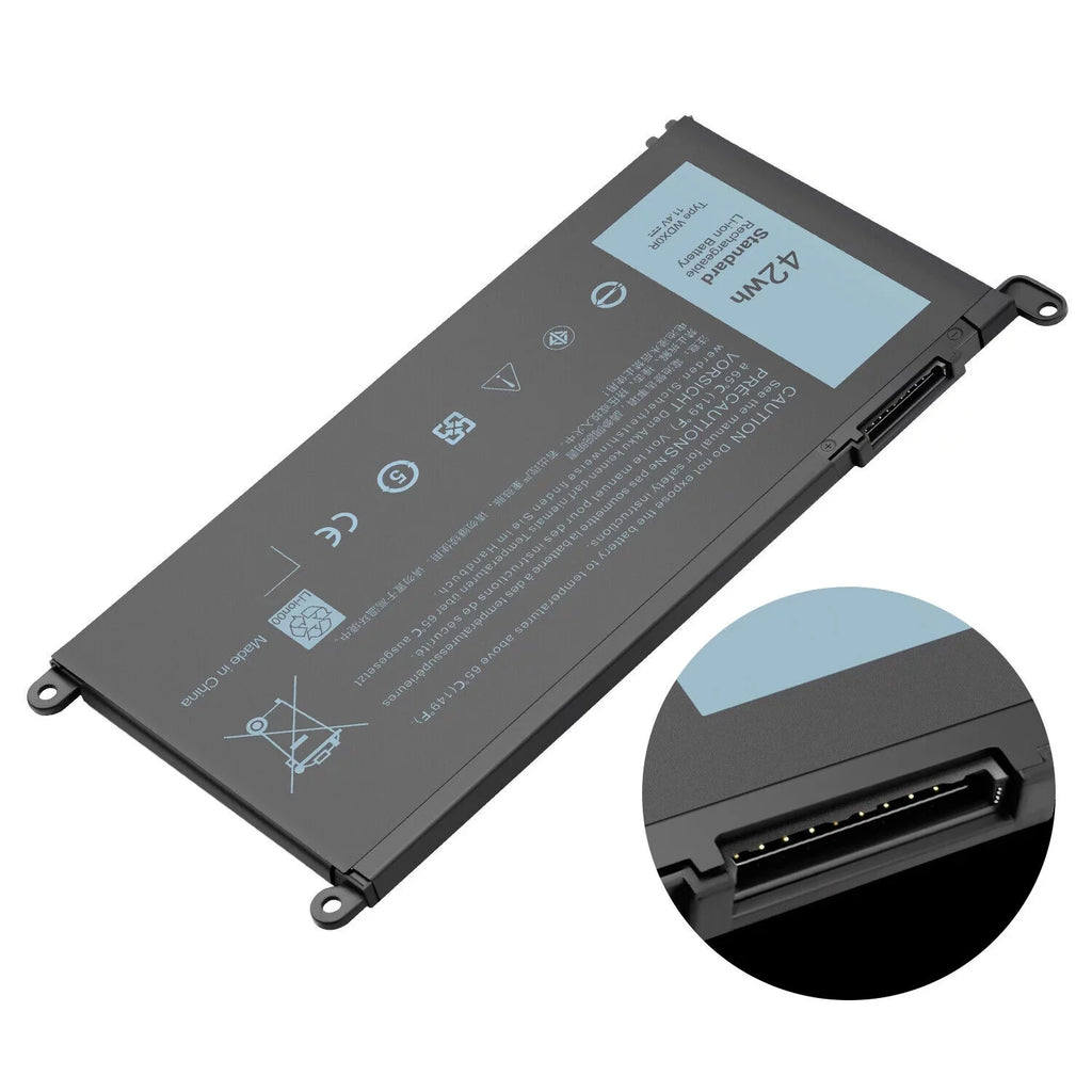 For FC92N 15 WDX0R 5568 7579 Battery 5567 5368 10x 7368 Inspiron 7569 13