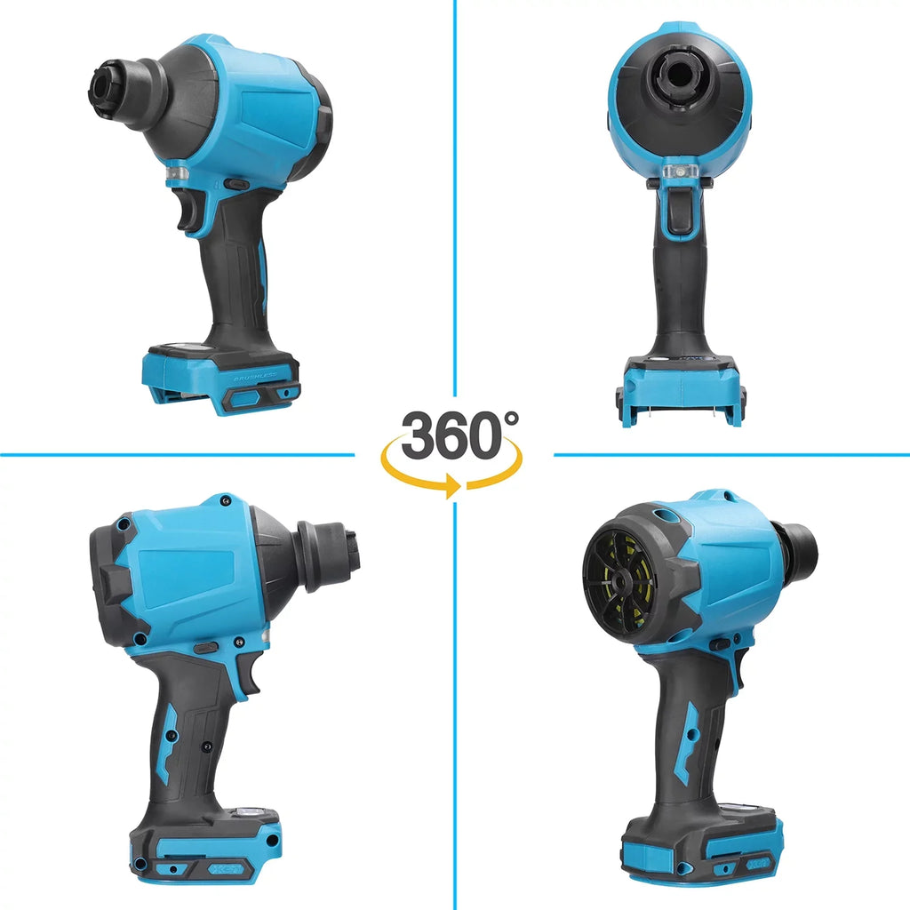 Fan Makita HUIOP Inflator Machine,Fan Compatible PAPAPI Air Battery Dust Inflator Compatible Spirastell Makita Air Cleanner dsfen Cleanner