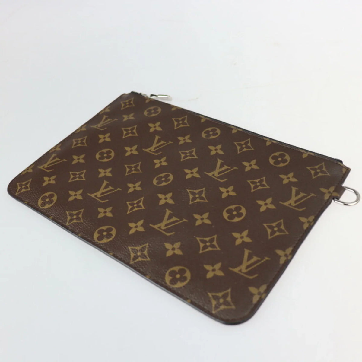 Pre-Owned Macassar Tote Monogram Collaboration Fujiwara Fragment Bag Brown (Good) Hiroshi Cover Black M43416 Light