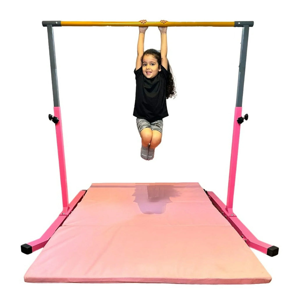 Star-TD FT, Adjustable 5 Training, Pink Gymnastics Gym Junior Home Kip Bar: Duty, 3-5 Heavy Equipment