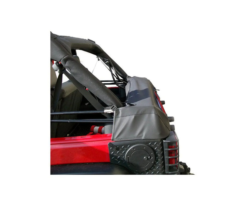 Door Ridge 2 12104.50 07-18 Storage Soft Diamond; JK, Boot, Black Rugged Top Wrangler Jeep