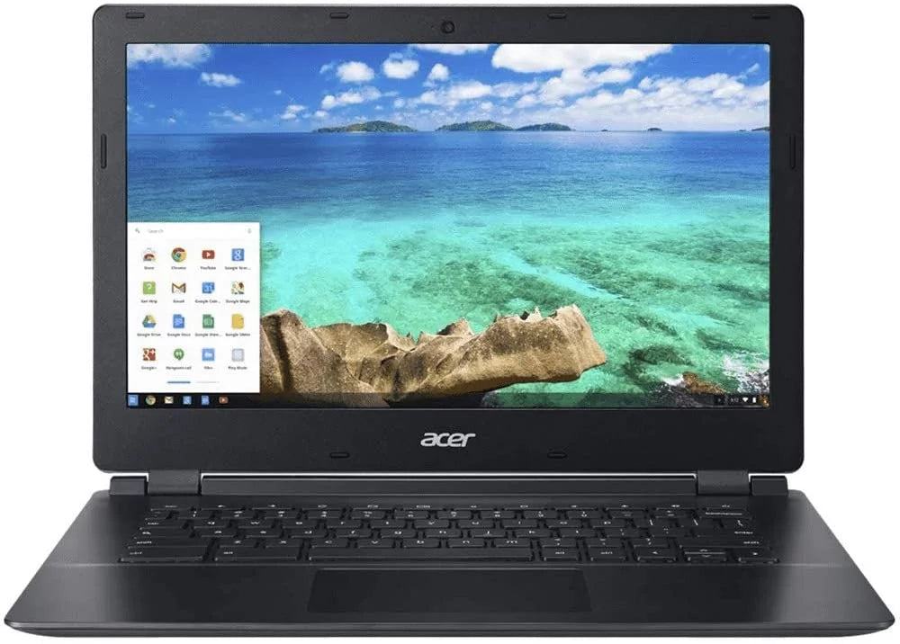 2.10 4GB 13" RAM, Drive, Screen Computer, Chromebook Pre-Owned Laptop GHz Acer 16GB DDR3 Chrome, Hard C810-T7ZT Celeron, SSD