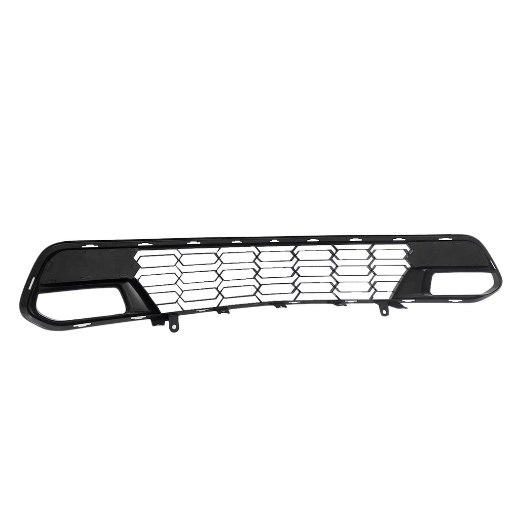 14-19 W/O Camera Bumper Chevrolet Grille For Black C7 Lower Gloss Front Corvette