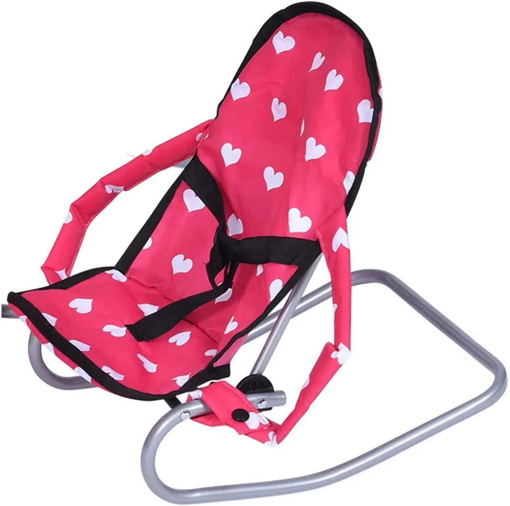 and Doll Play Doll Collection Accessories, New The Pack N York Pieces Bouncer High Chair, 3