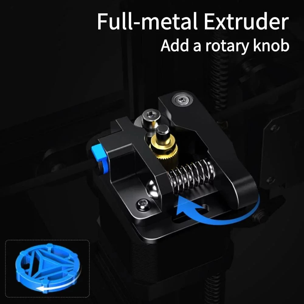 Platform, Printers, Steel Printer Full-Metal with 3D Auto-Leveling Pre-Installed Kit, Neo CR V2 Creality 3D Spring Extruder, Ender PC 220220250mm 3 Official 95% Touch