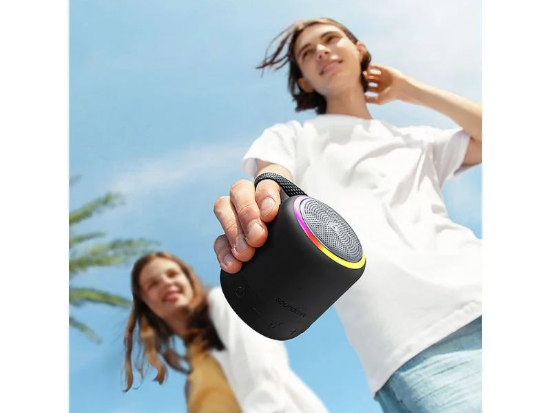 Waterproof Soundcore Mini 15H Pro Playtime Bluetooth B3127Z11 Black Speaker IPX7 Portable 2-Pack 3