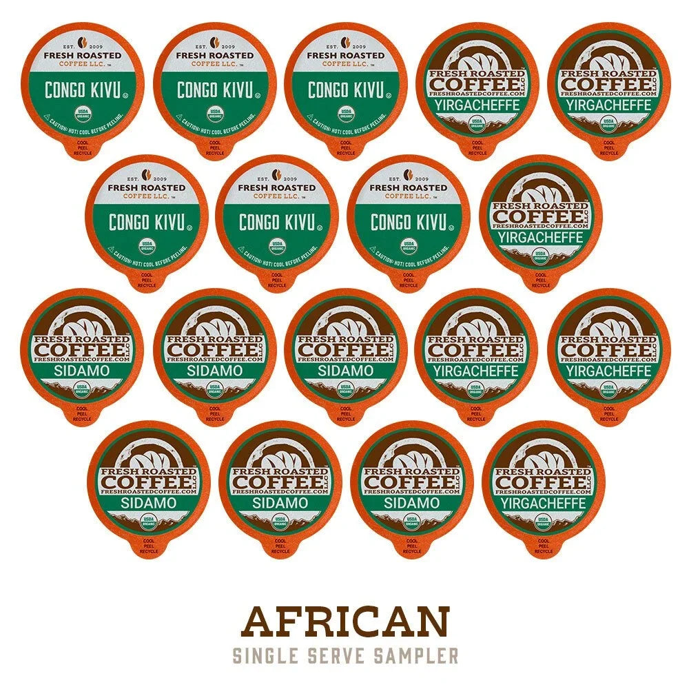 for Coffee, Fresh K-Cup Roasted Pod Count Keurig Organic Brewers 72 Coffee Sampler,