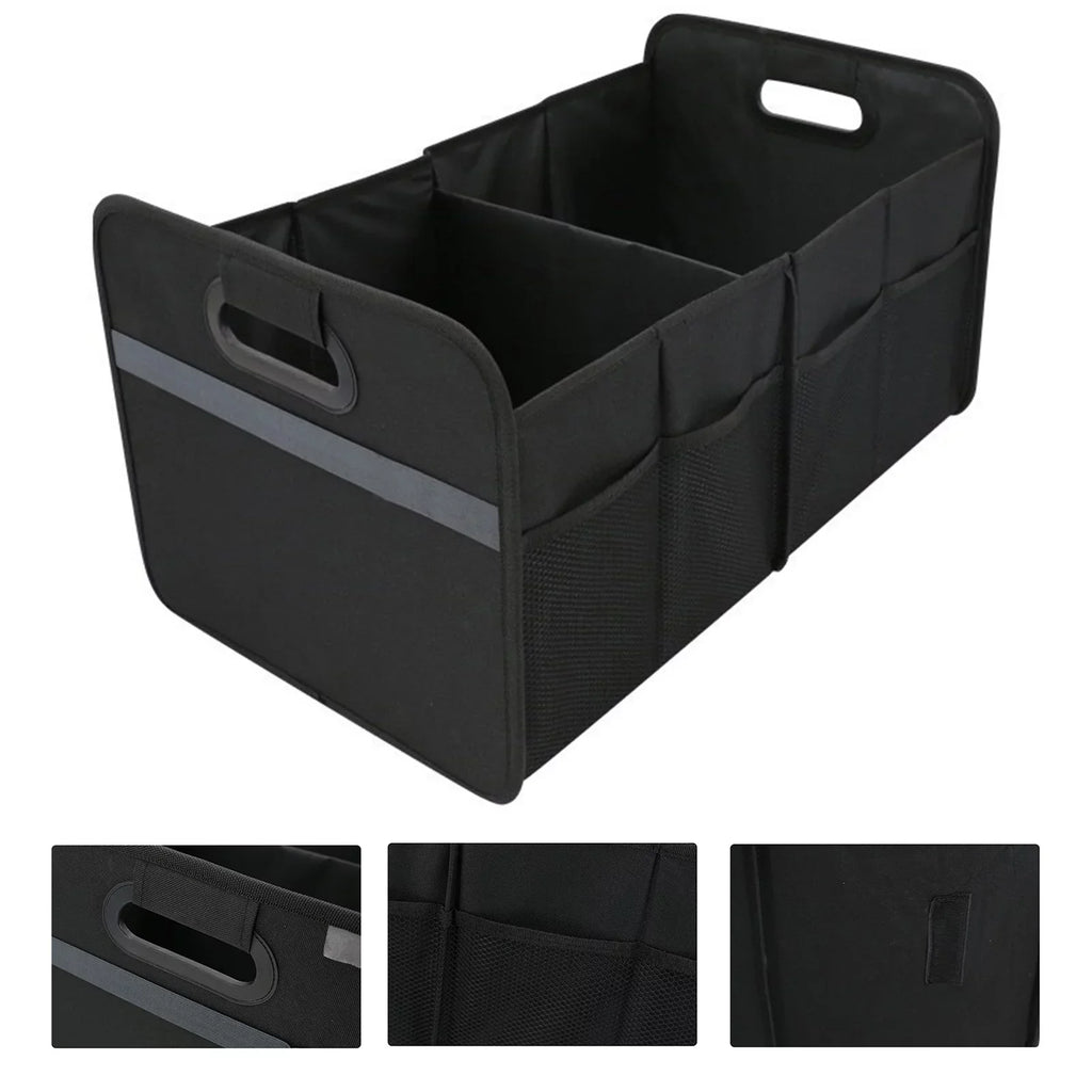 Box Trunk Storage Box Cloth Organizer Car Car Folding Storage 55L Automotive Cargo Car Trunk Oxford Andoer Organizer