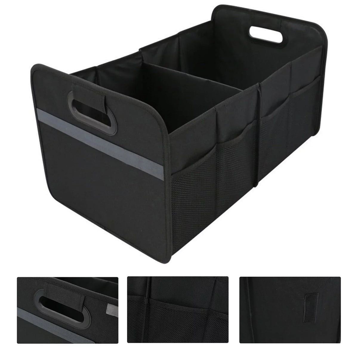 Box Trunk Storage Box Cloth Organizer Car Car Folding Storage 55L Automotive Cargo Car Trunk Oxford Andoer Organizer
