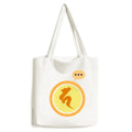 Yellow Pattern Tote Bag Sack Expression Canvas Shoulder Culture Ha