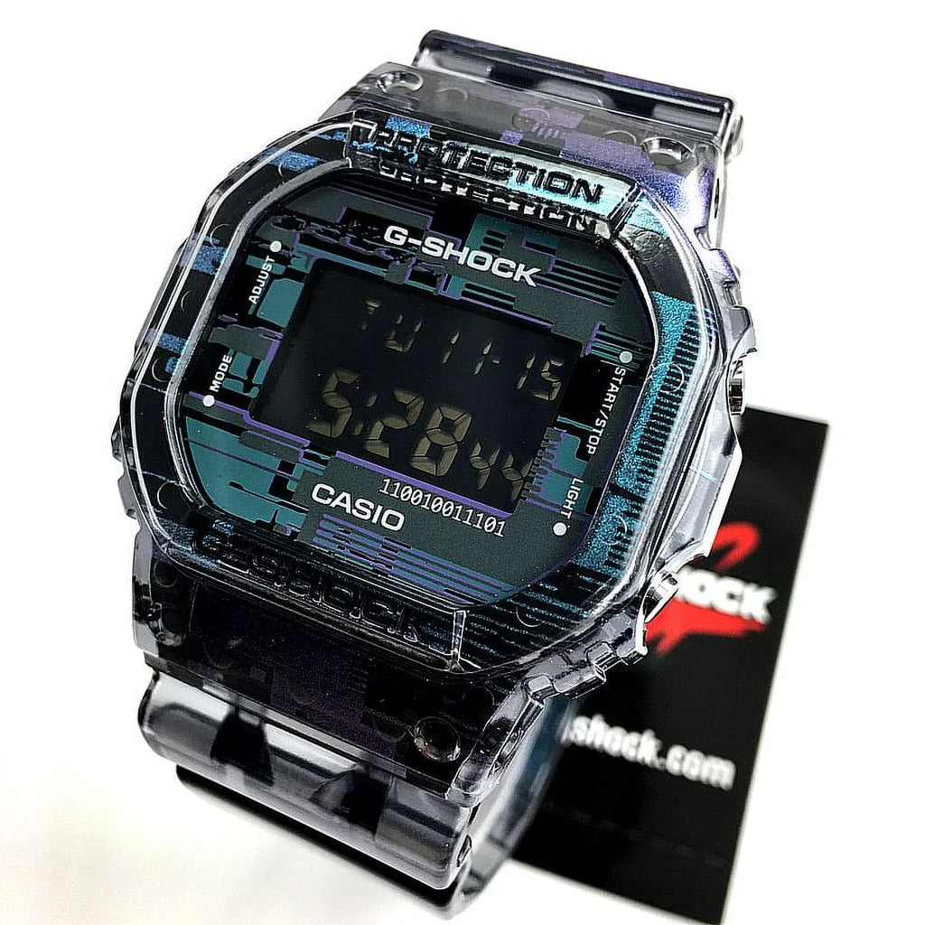 pattern Casio G-Shock Multi-angle Digital Watch DW5600NN-1