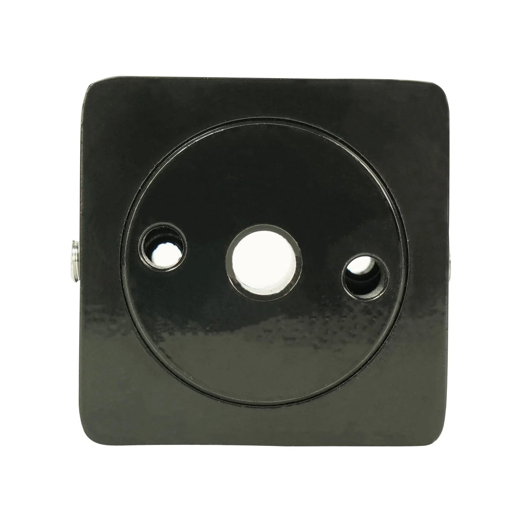 Rockville Speaker Mount 360° Black Swivel 2) Pods Surface Aluminum 5.25" MAC525B