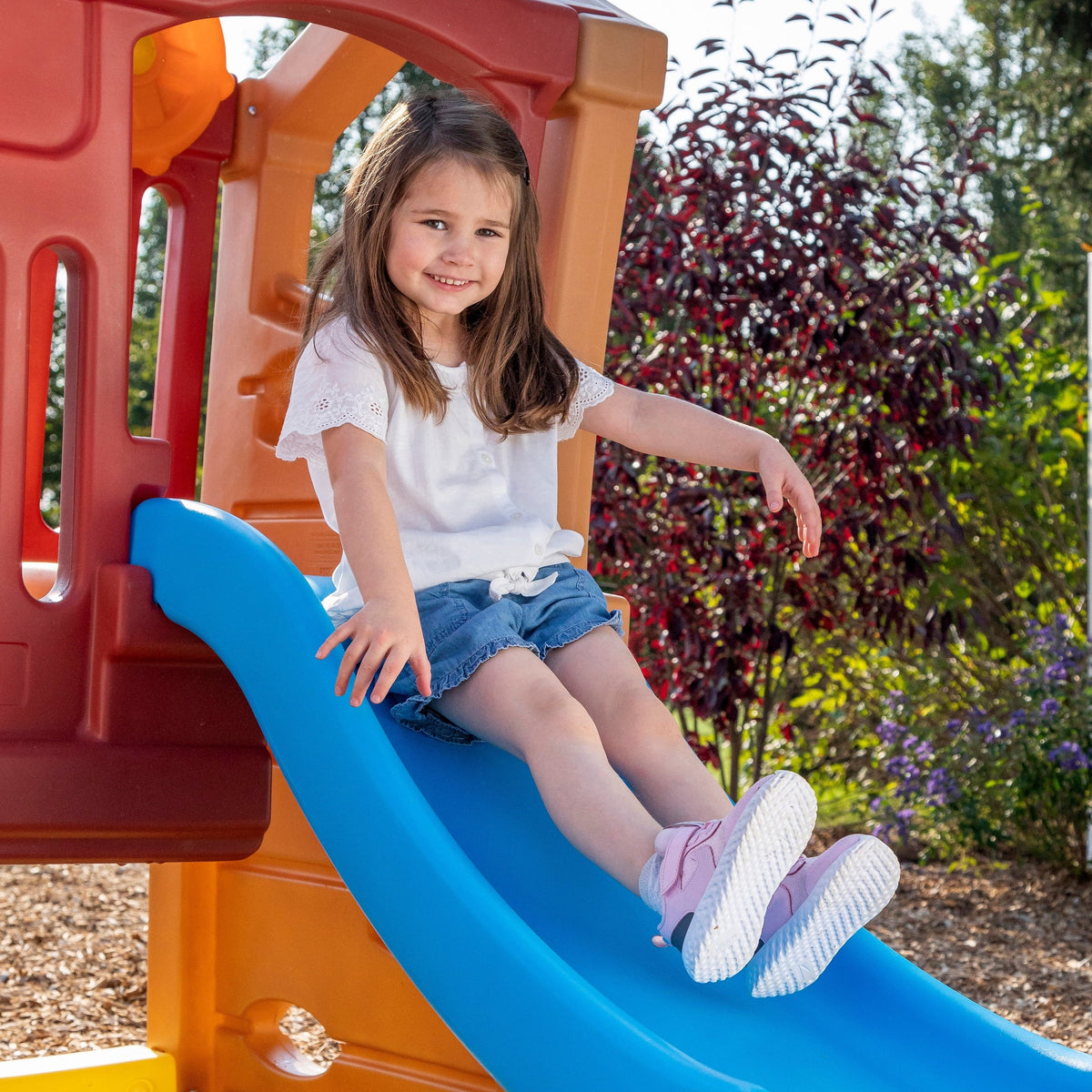 Play Up Double Toddlers Step2 Climber, Slide