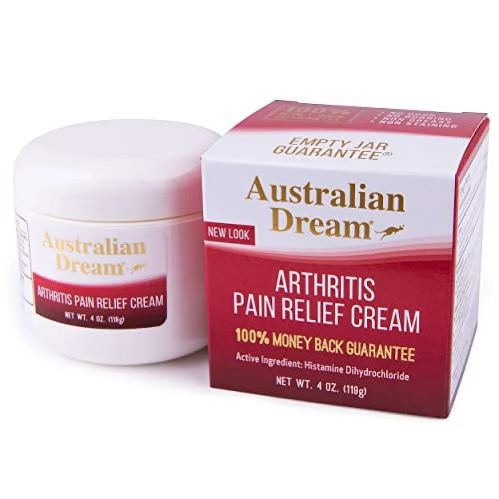 Aches Pain or Muscle 4 Relief Arthritis Australian - Pain Cream Back Dream Oz Jar - for