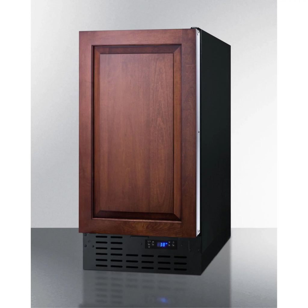 built-in and compliant a lock 18" all-refrigerator digital wide front thermostat door, panel-ready with undercounter ADA