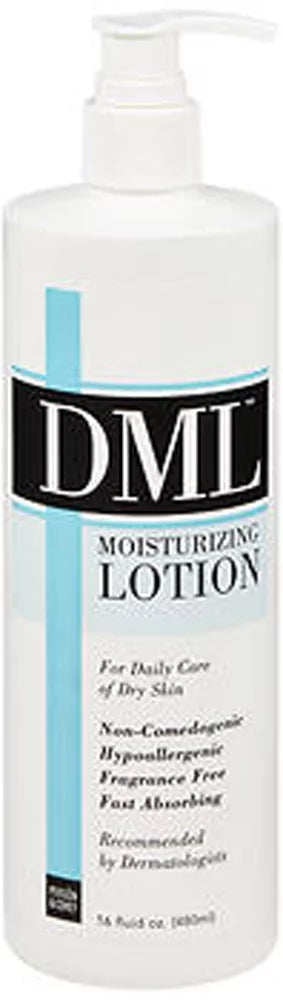 DML, 16 Unscented Moisturizer Oz. Pump Bottle Lotion