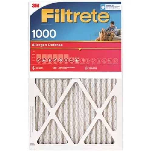 Month - 1" Pleated 1000 3M 3 20" Filter x 4 MPR Red Filtrete 9826-4 Air of 24" Disposable Quantity x