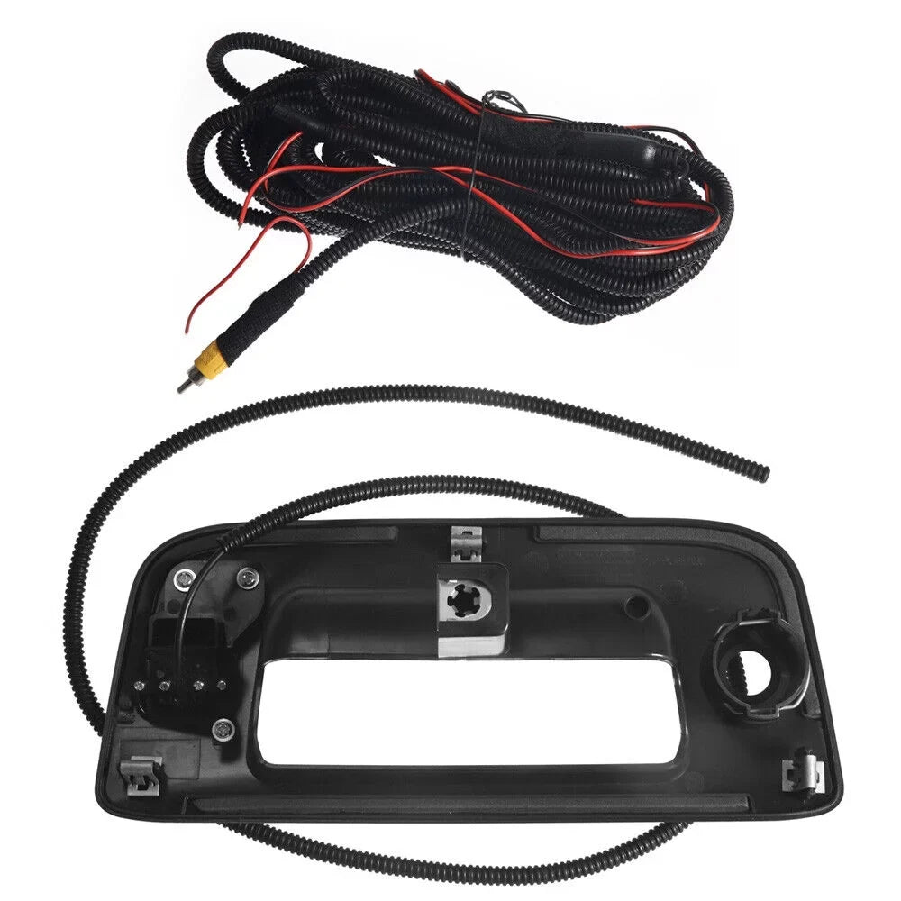 '- JahyShow Camera Rear Tailgate 07-13 View Silverado/GMC Handle with Compatible Sierra Chevy