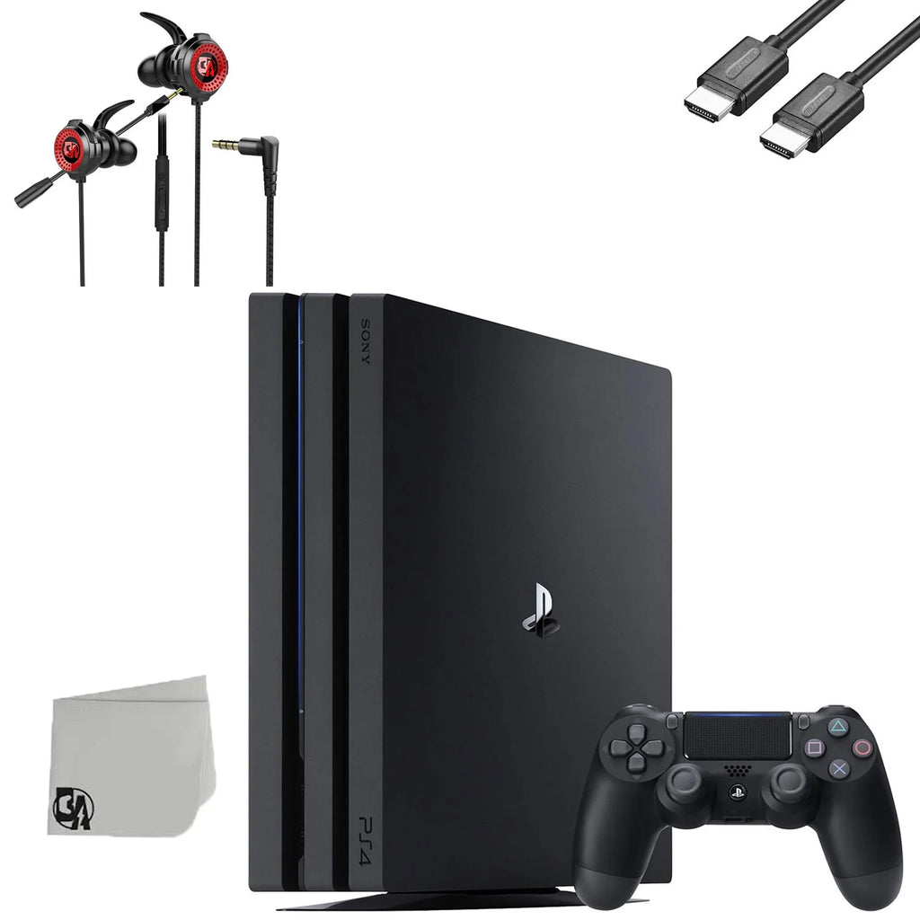 Console BOLT Pro Earbuds Gaming With Bundle + Used Black PlayStation Microphone 1TB AXTION Gaming 4