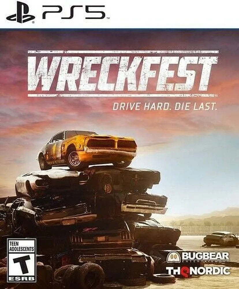 PlayStation [New Video Playstation 5 for Game] Wreckfest 5