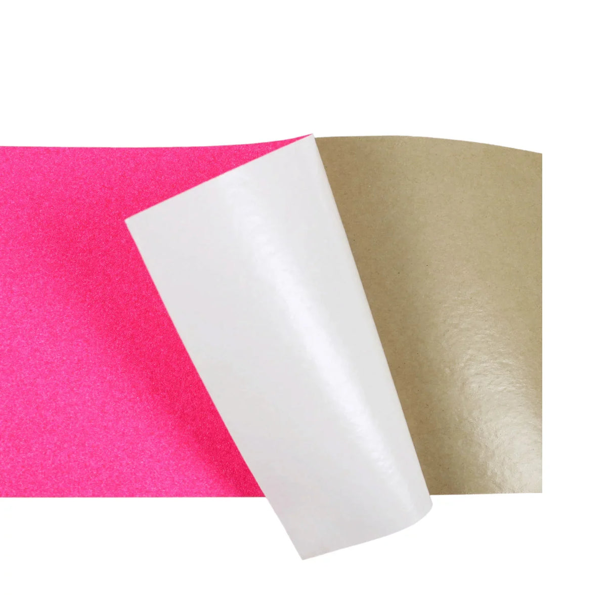 10" Longboard Roll and Diamond Grip 60' Neon Pink Black Skateboard x