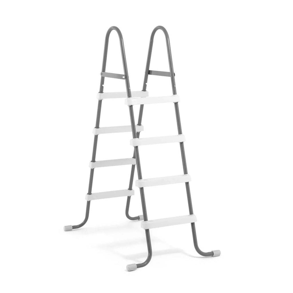 Ground 30" 12' x Above 48" Frame Bundled Ground Prism Ladder Swimming Pool with