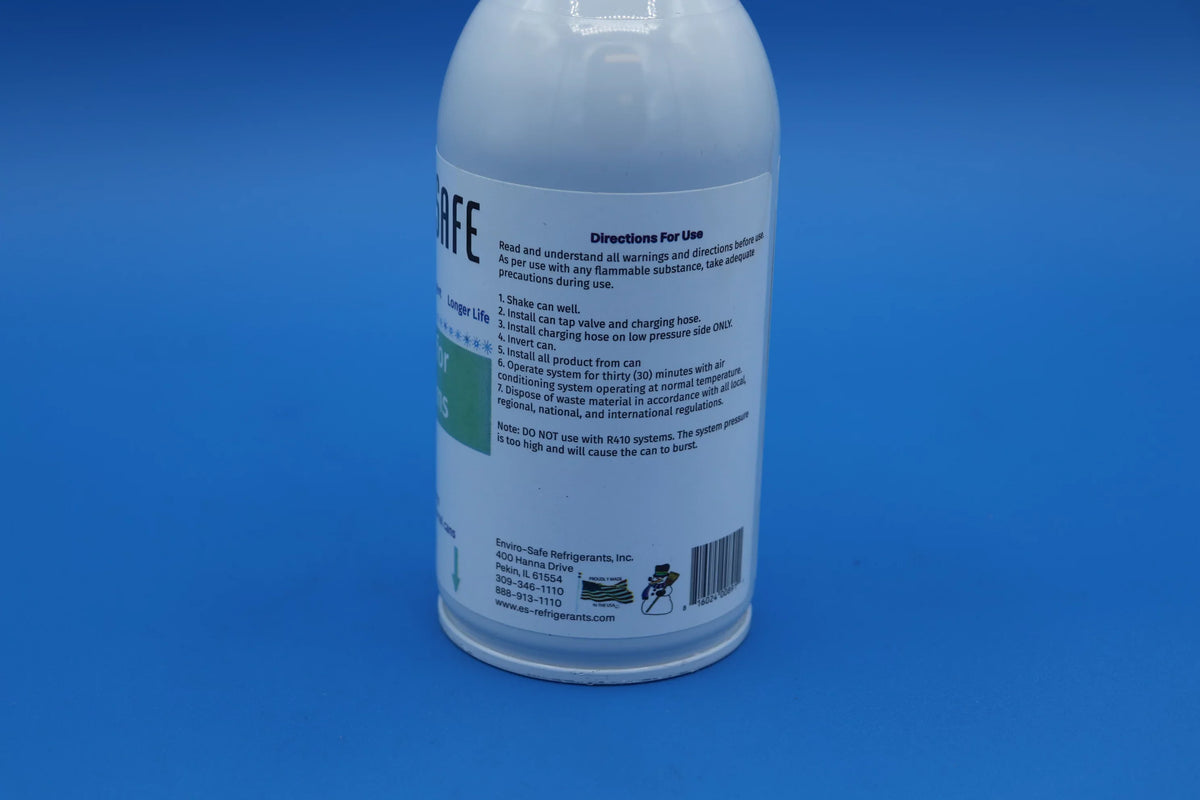 R-22a and Envirosafe 3 Air R22 cans Arctic a systems, R22a, gauge, for
