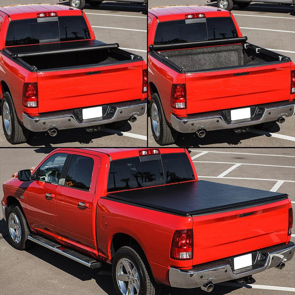 Soft Chevy 2015 to Colorado/GMC 2019 Roll-Up for Cover 16-18 Vinyl Ft DNA Canyon Bed Tonneau Short 5 Motoring TTC-RU-043