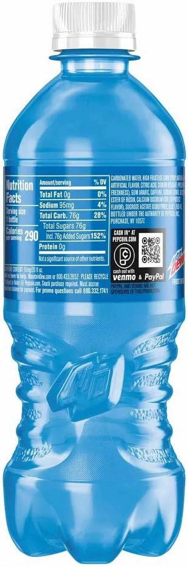 6 20 Edition Bite, Limited Count Fl Mountain Dew Frost Oz Bottle, NEW