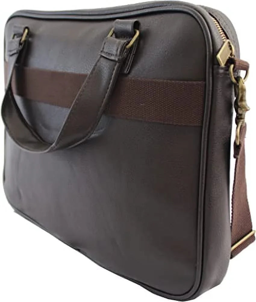 Bag Compu-briefcase SDI Antique Brown Oxford Slim Tote Luxury
