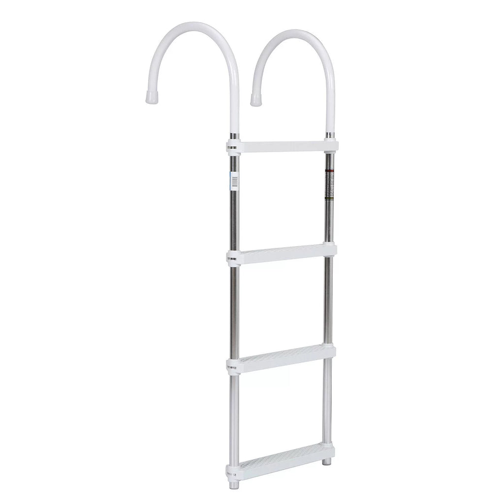 71560 4 Inches – – Ladder Wide Inches 47 Steps 15 Aluminum Tall Seachoice x Boarding