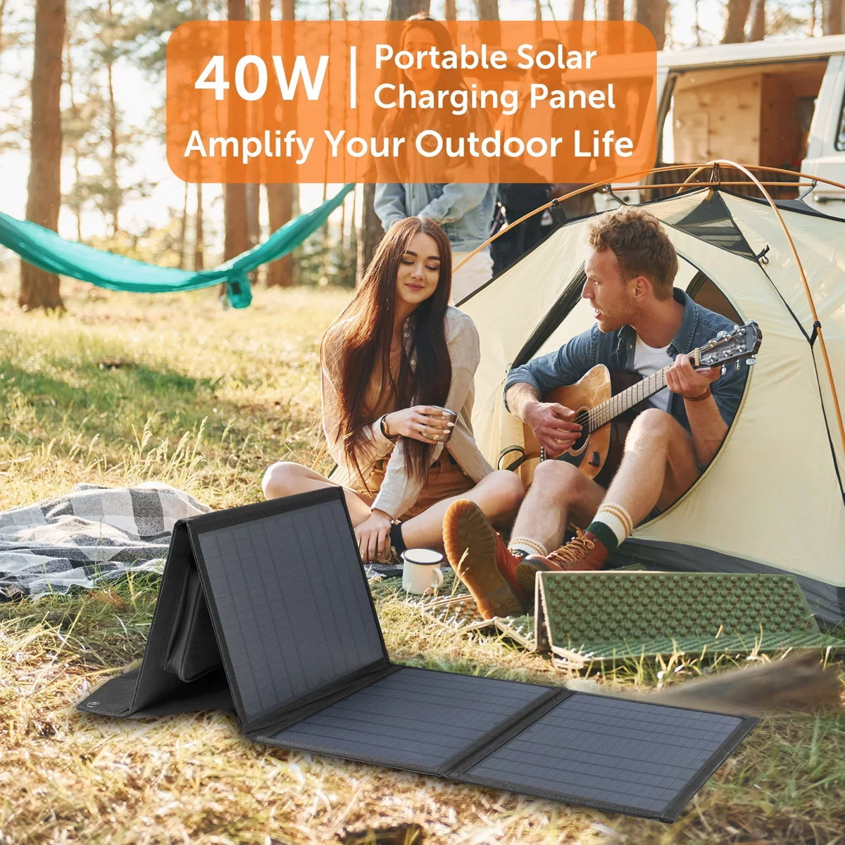 Alpha Folding Panel Solar Charger Digital