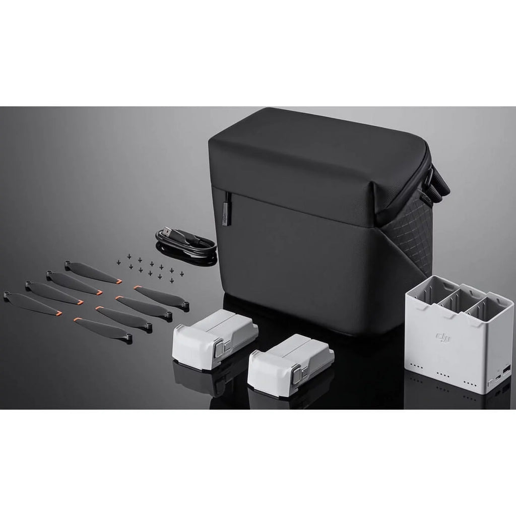 Pad+FPV Headset Kit 3 Series Card+ Pro Deco with 2 Mini Fly Plus, More DJI Landing Intelligent Drone 3 128GB Battery Shoulder with Charging Bag Hub, Flight Mini CP.MA.00000496.01 Plus DJI Bundle Gear
