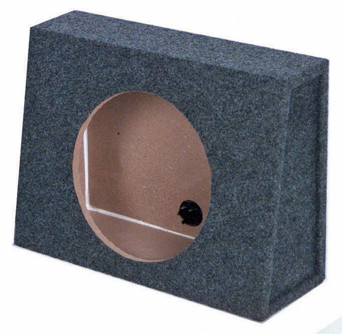 QTW10 Sub Audio Car Subwoofer Pack) Single QPower Sealed (2 Enclosures 10" Box
