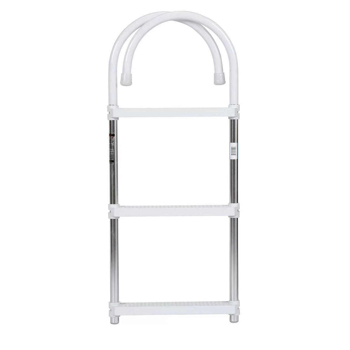 Wide Steps, In. 3 15 Boarding Ladder, 36 Seachoice Aluminum Tall In. X