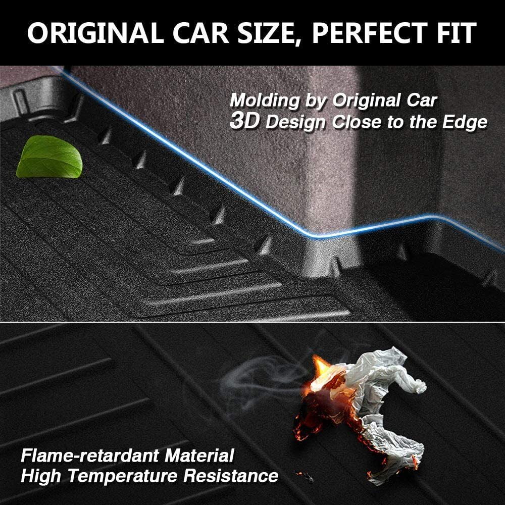 Carpet Rear 2006-2012 RAV4 for Liner to Install Easy Trunk Mat Car Cargo