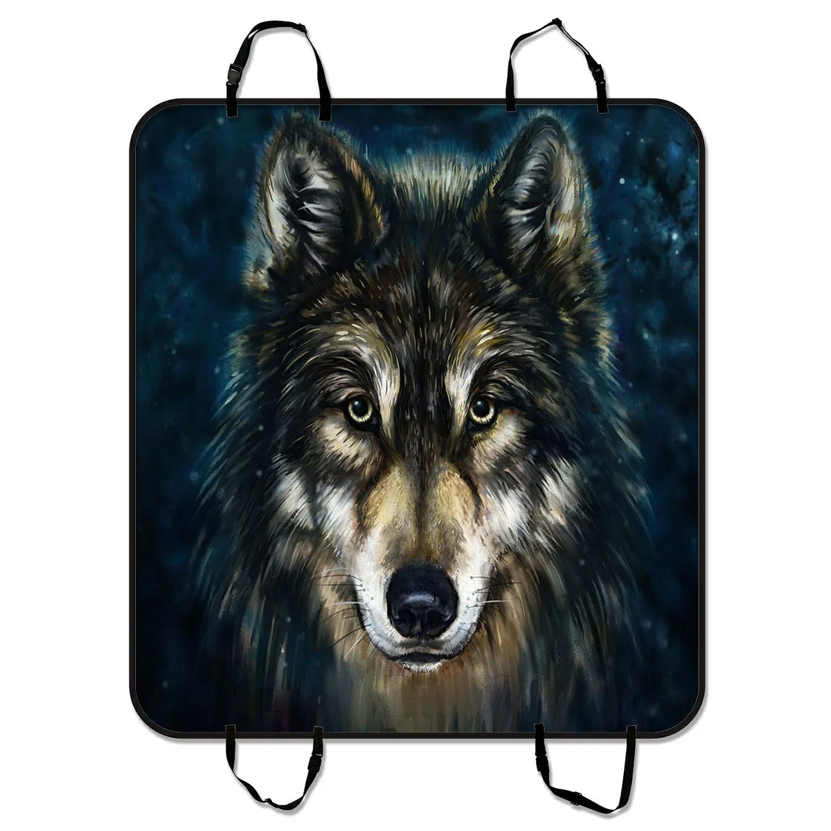 Dog Cars Mat Cargo GCKG SUV Car Mat and Pet Wolf Seat Seat Car For 54x60 Trunk Trucks Cover Mat Brave Black inches Hammock