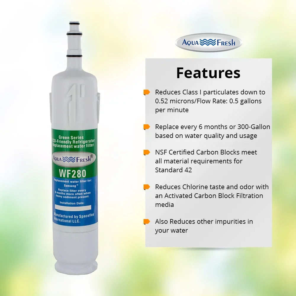 Replacement DA29-00012A, 6 HAFCN, for 3 03175A, Aqua -(Buy HAF-CN, Filter Fresh DA97 HAFCN/XAA Water Get Free)