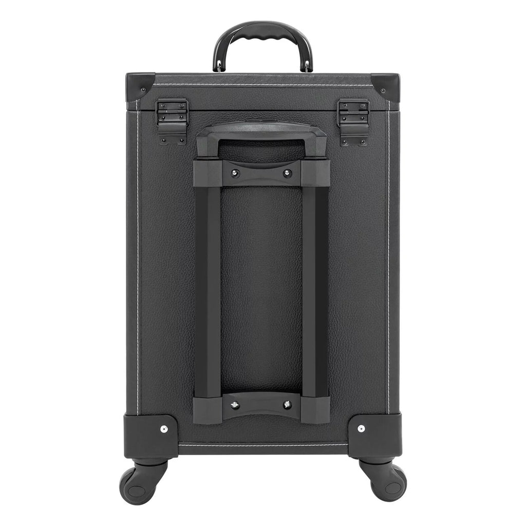 Luggage Case Miumaeov Storage Nail Polish Organizer Box Cosmetic Professional Train Rolling Makeup Trolley