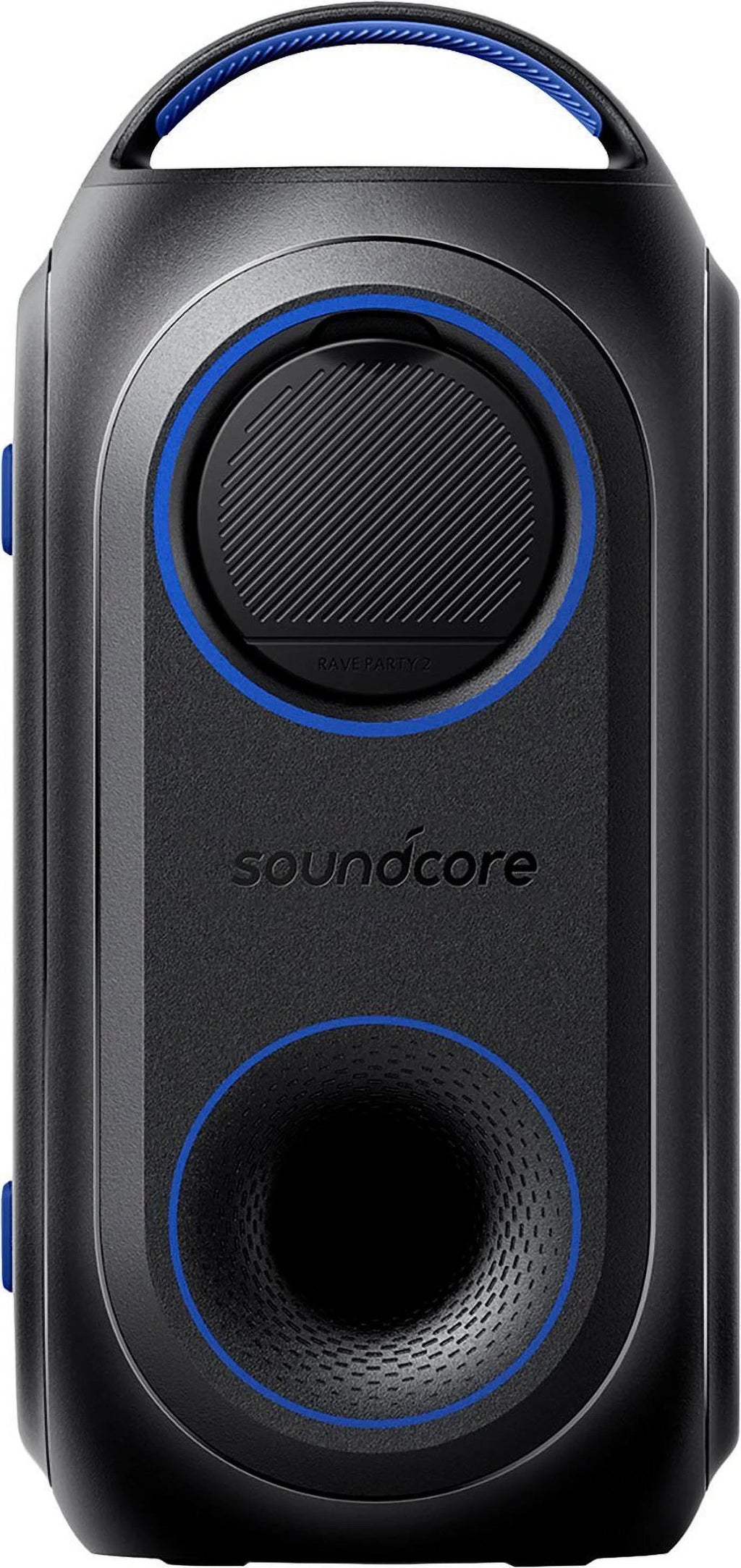 Rave Party (Refurbished 2 Black Soundcore - Speaker Good) Portable Bluetooth - Pre-Owned