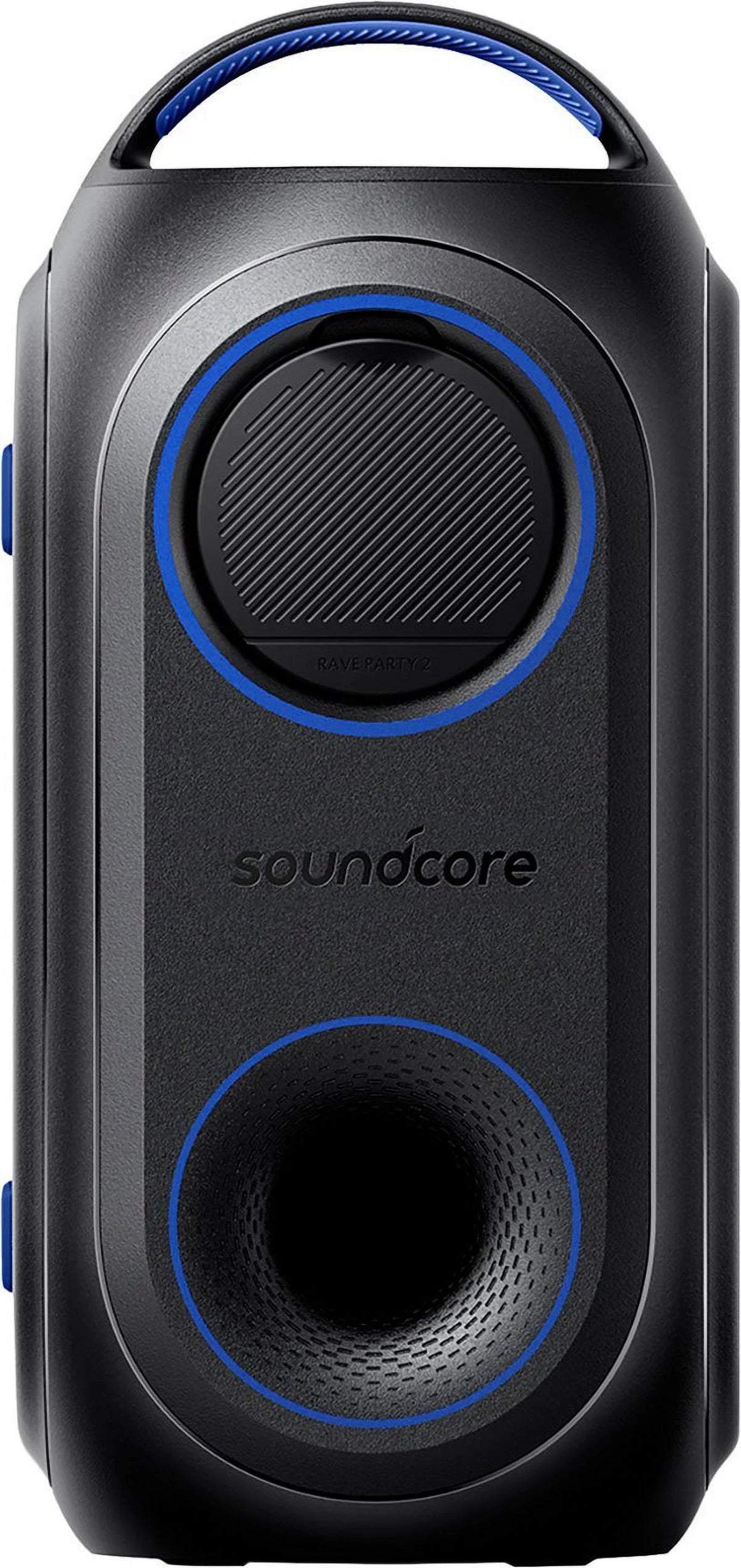 Rave Party (Refurbished 2 Black Soundcore - Speaker Good) Portable Bluetooth - Pre-Owned