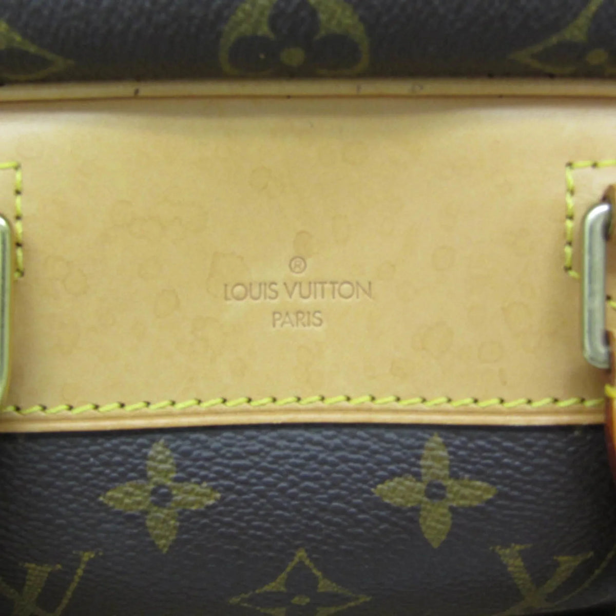 Monogram M47270 Pre-Owned Handbag Deauville Monogram (Good) Women's