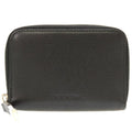 Coin Men's Round Dior Homme Leather Case Black Pre-Owned (Good)