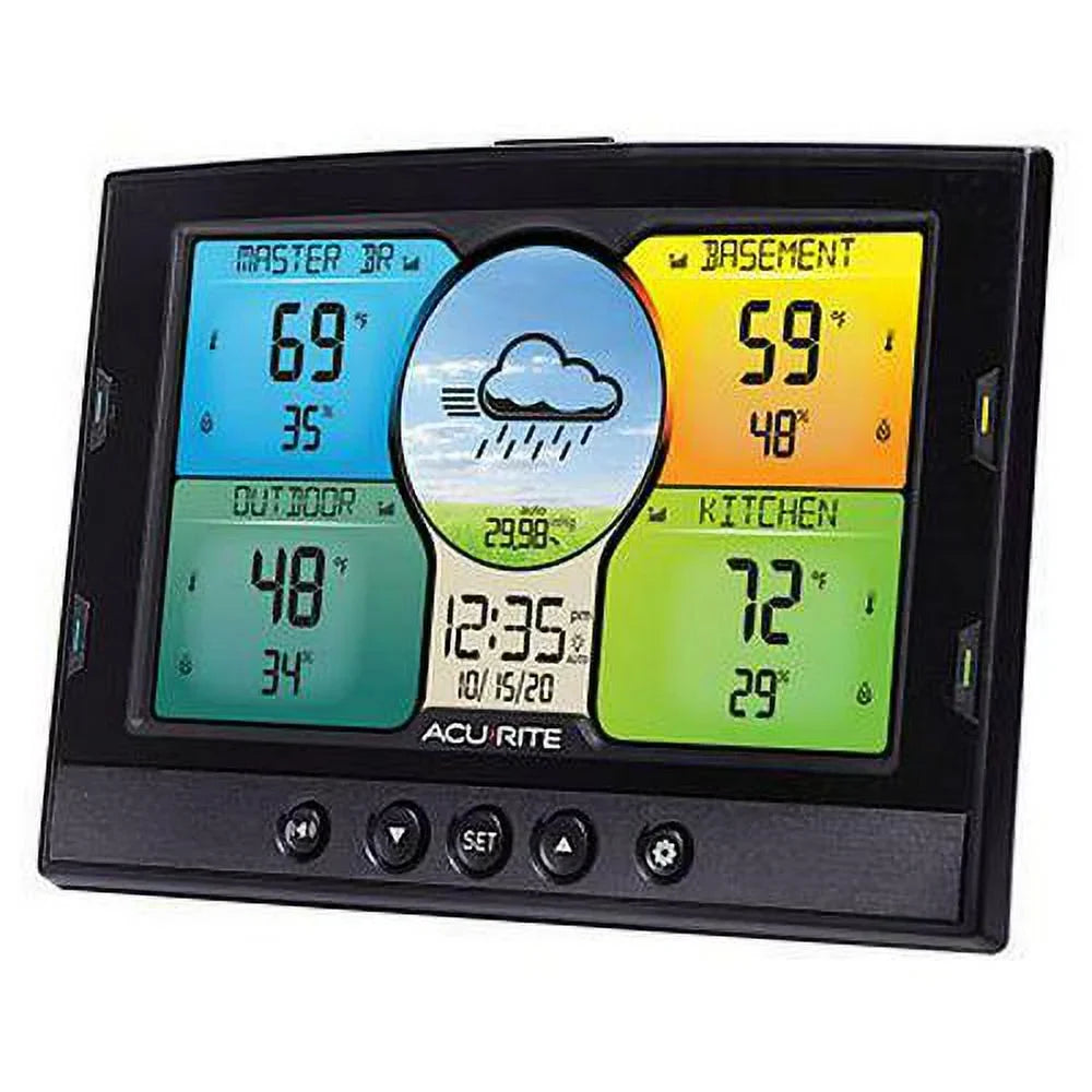 Sensors, 3 with AcuRite Humidity Temperature and Station 100HV