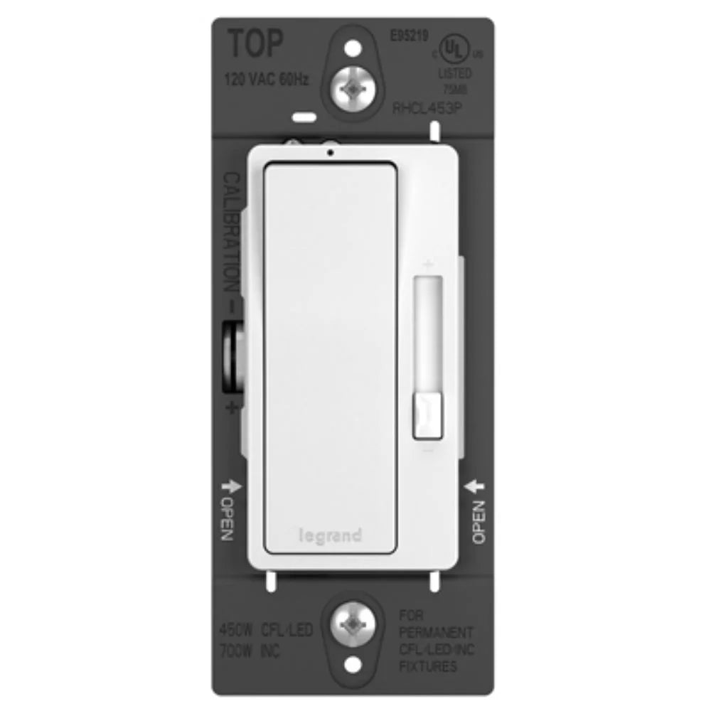 Radiant Legrand Dimmer, RHCL453PTCCCV6 450W, Pole/3-Way CFL/LED Single Each