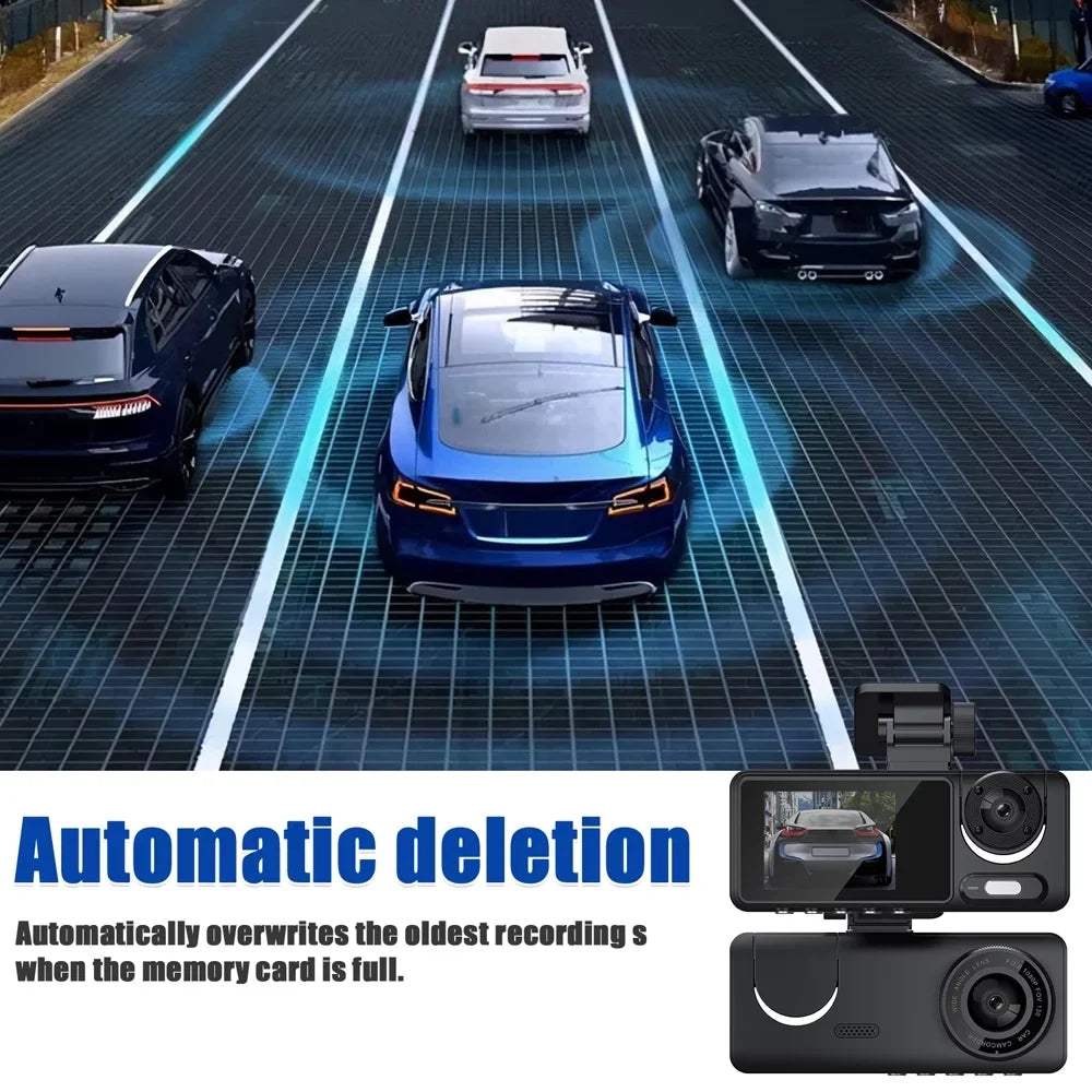 Recorder, Wide Apexeon Car Driving Camera, for Safety Camcorder Multi-Language Video Angle Auto Dash